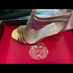 Beautiful Vince Camino - Rose Gold Snakeskin